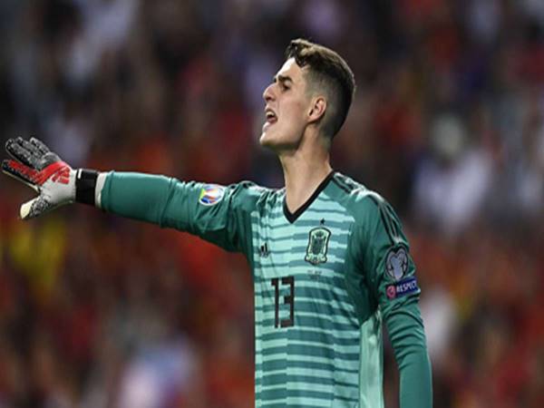 Kepa Arrizabalaga trong màu áo ĐTQG Tây Ban Nha