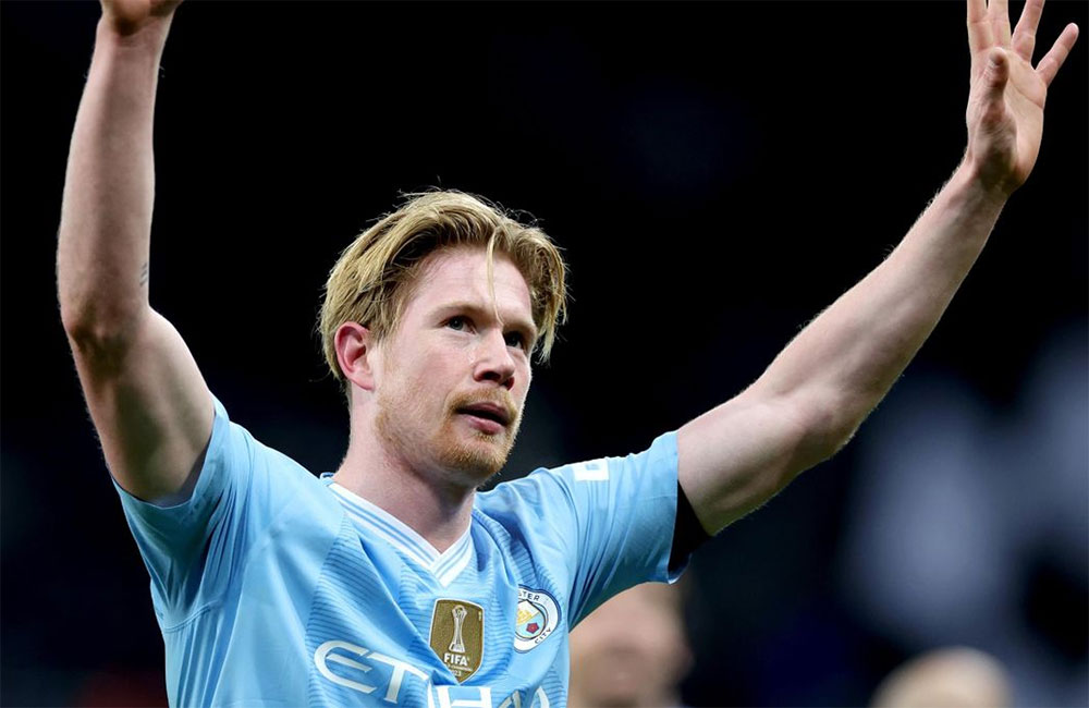 Tiền đạo Kevin De Bruyne Tiền đạo Kevin De Bruyne