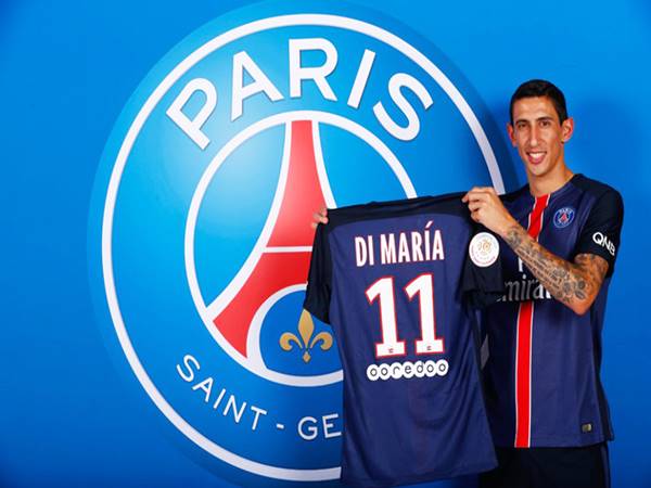 Số áo Di Maria 11: Phong cách tự do tại PSG