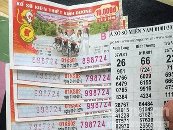 Mua nhiều vé ở nhiều đài khác nhau