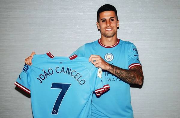 Số áo Cancelo Man City Số áo Cancelo Man City