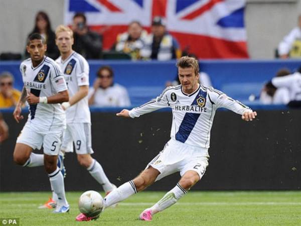 Beckham ở LA Galaxy
