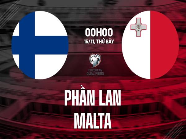 Đối đầu Phần Lan vs Malta, VL World Cup ngày 15/11