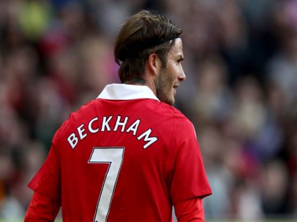 Số áo Beckham ở MU