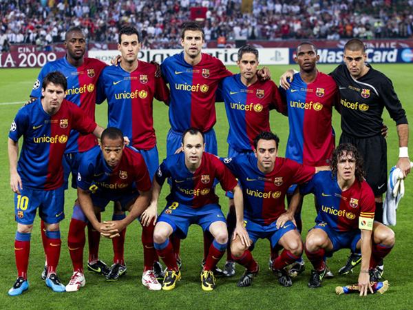 Khám phá đội hình Barca 2009 vô địch cúp C1 châu Âu
