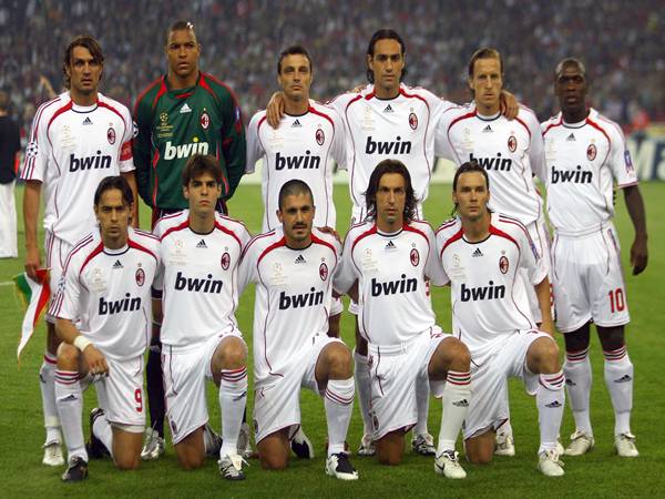 Khám phá đội hình AC Milan 2007 vô địch cúp C1 châu Âu