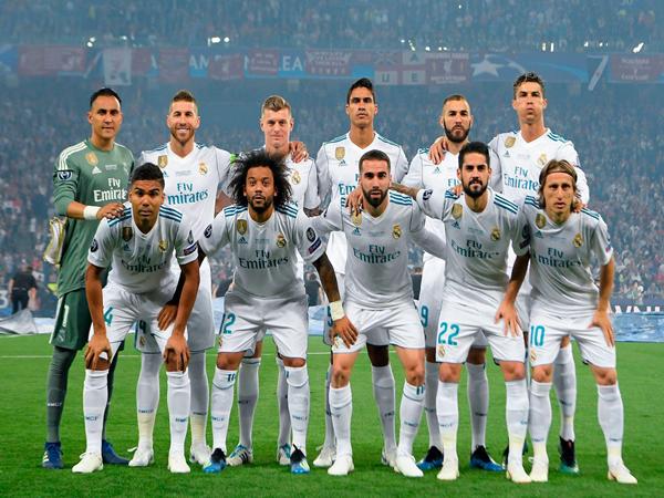 Đội hình Real Madrid 2018 vô địch C1 lần thứ 13